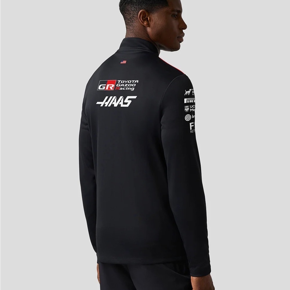 Haas Official 2026 Team Quarter Zip - Picture 3 of 4